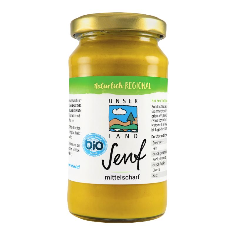 BIO Senf mittelscharf