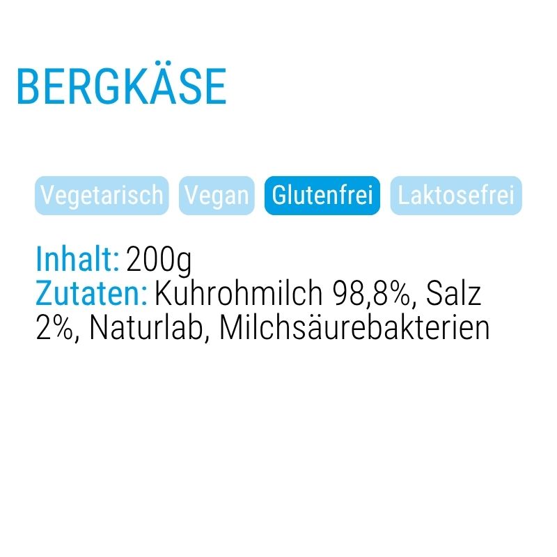 Bergkäse
