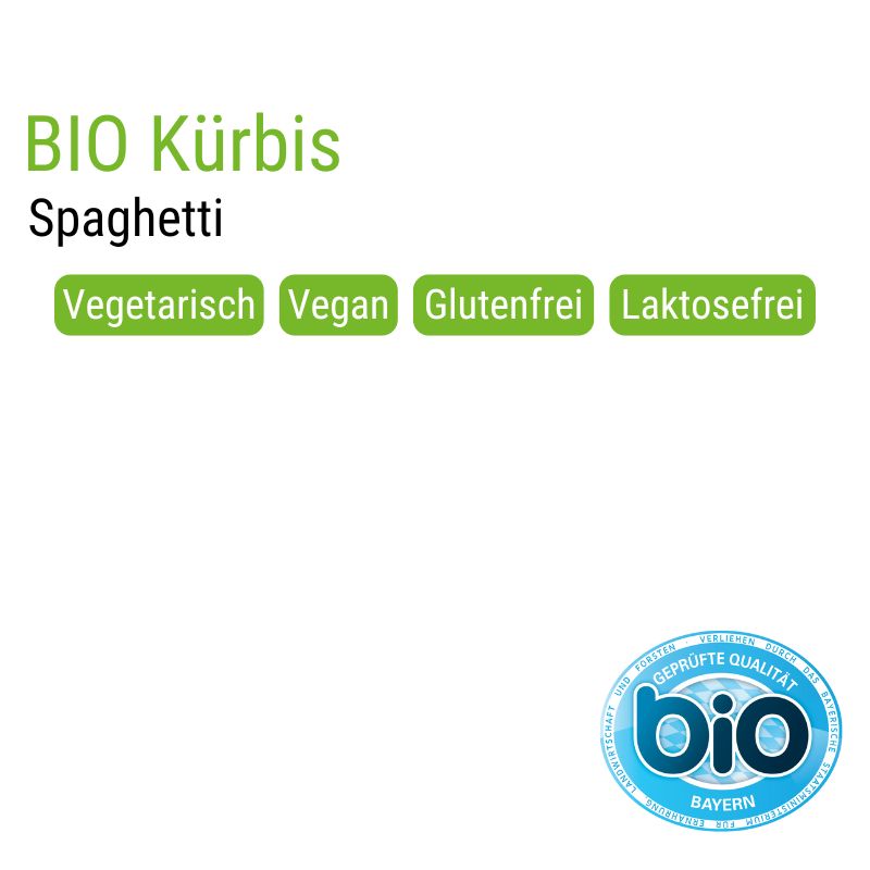 Bio Spaghetti Kürbis