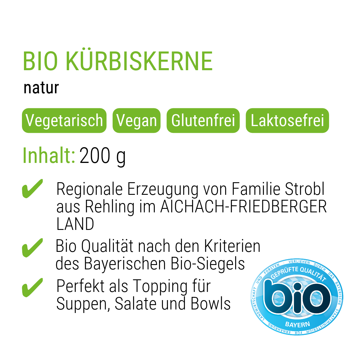 Bio Kürbiskerne natur