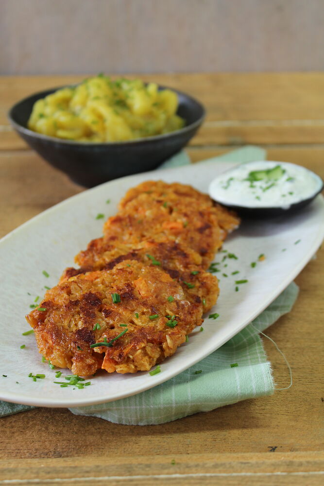 Haferflocken Pflanzerl