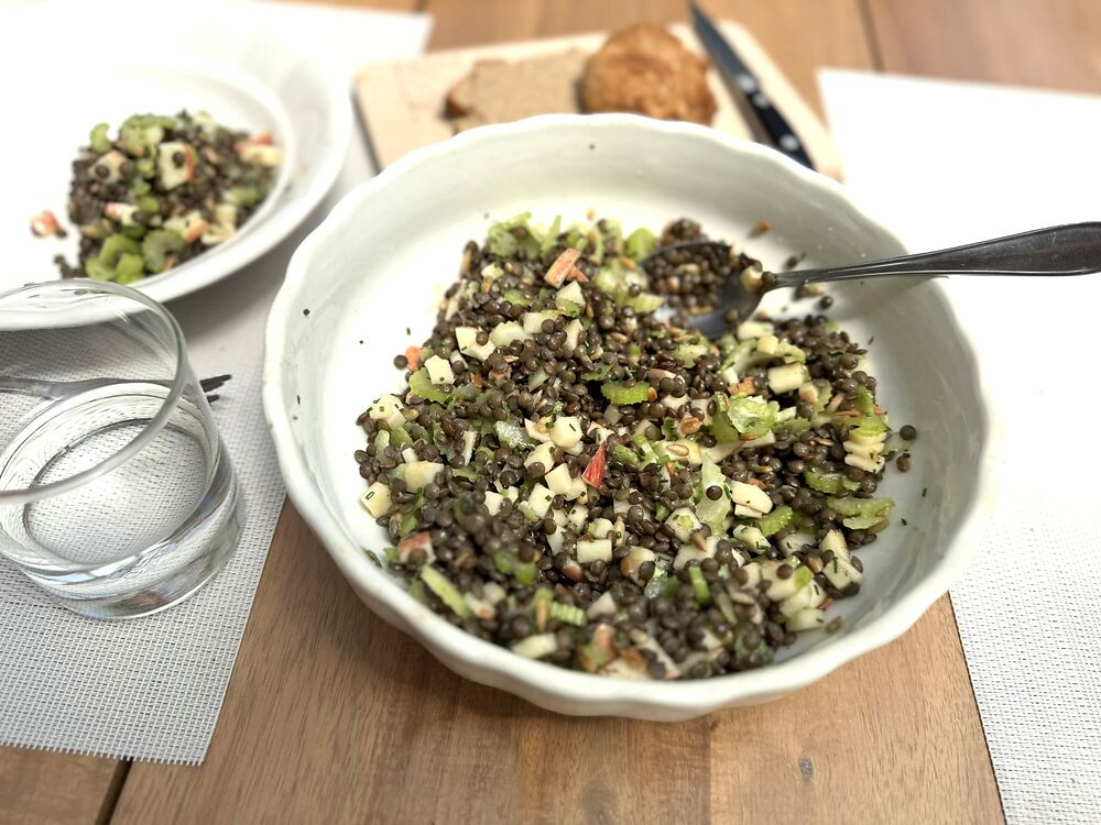 Linsensalat Studensellerie 02