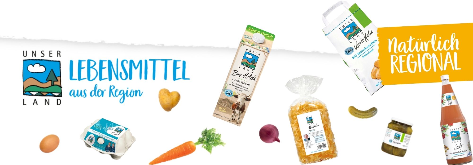 unser land lebensmittel aus der region