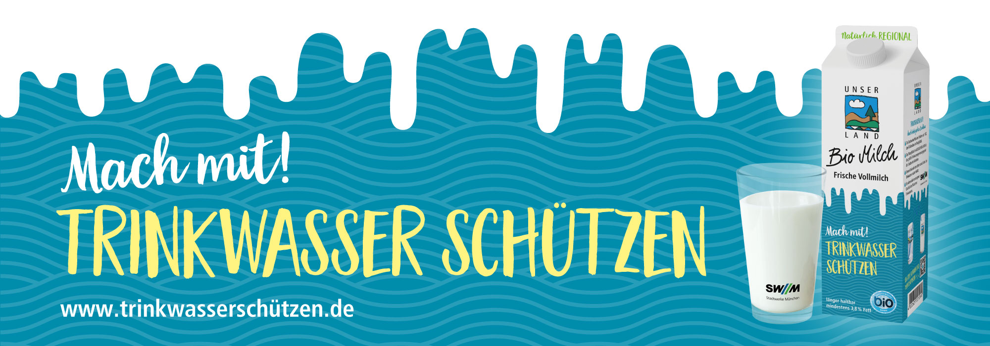 Titelbild Unser Land Trinkwasserschutz BIO Milch 2000x700