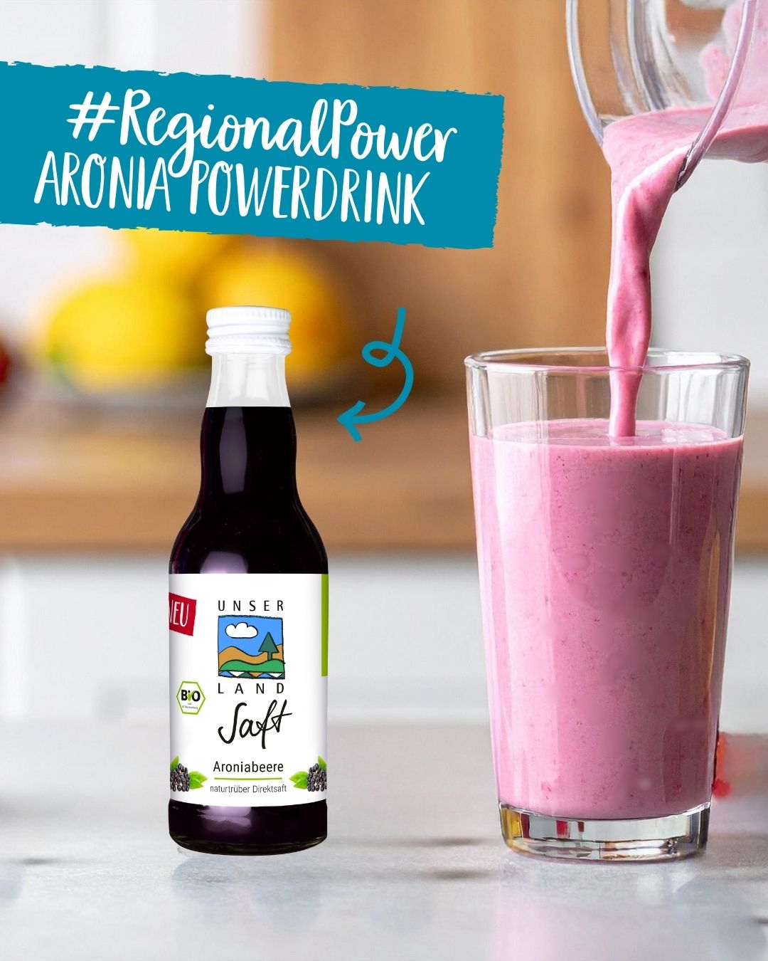 2026 Vorsaetze Aronia Powerdrink 