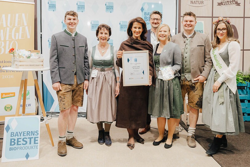 11.02.2026 UNSER LAND Bio Spätzle sind „Bayerns bestes Bioprodukt 2026“
