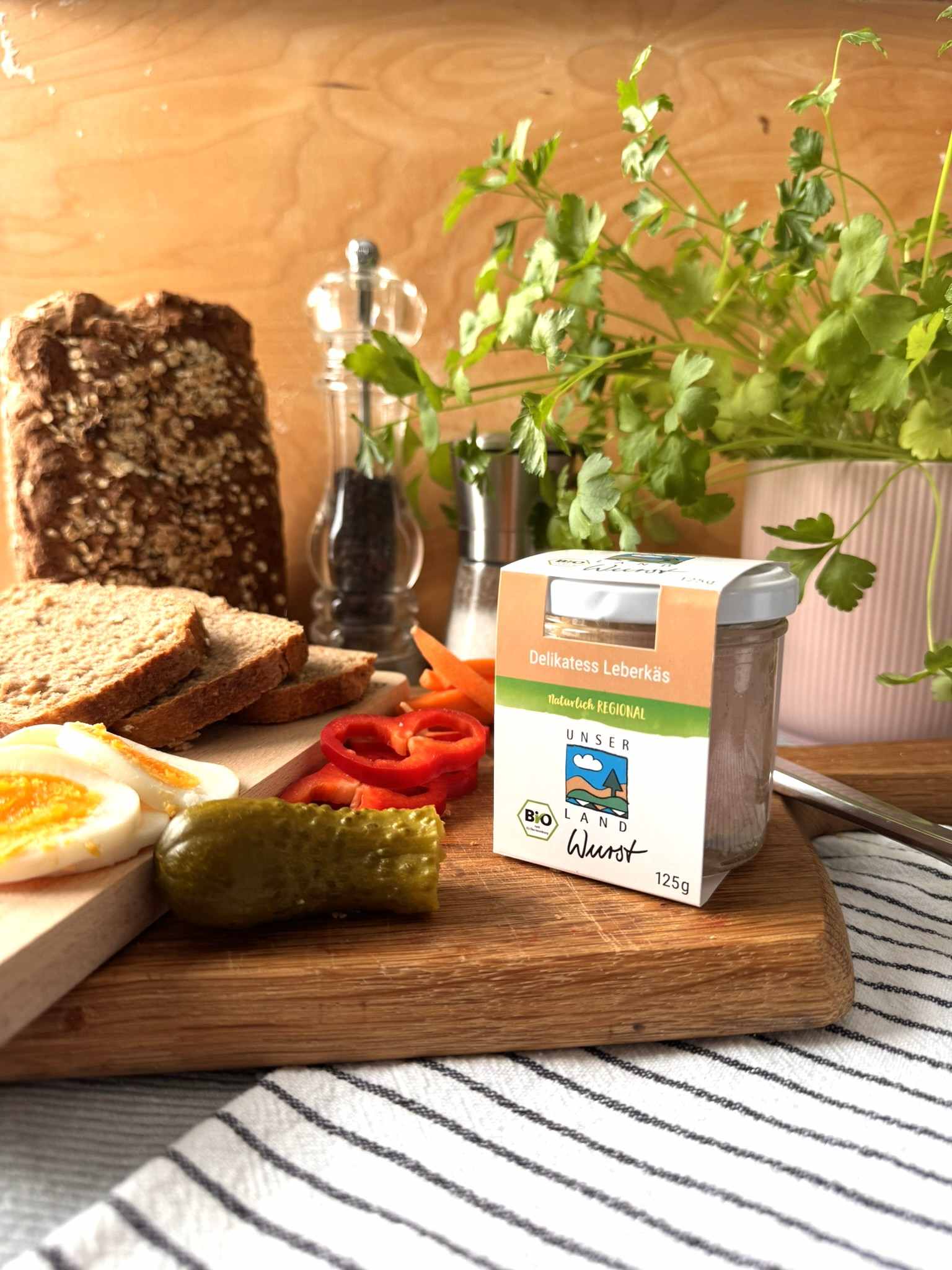 bio leberkaes im glas unser land2