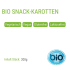 Bio Snack-Karotten