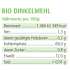 Bio Dinkelmehl