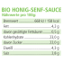 BIO Honig-Senf-Sauce