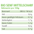 BIO Senf mittelscharf