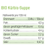 Bio Kürbissuppe